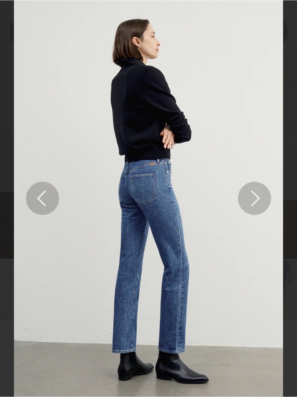 AYR The LaLa Jean size 30s - up to 5’5” - straight leg - made in USA - Picture 7 of 8